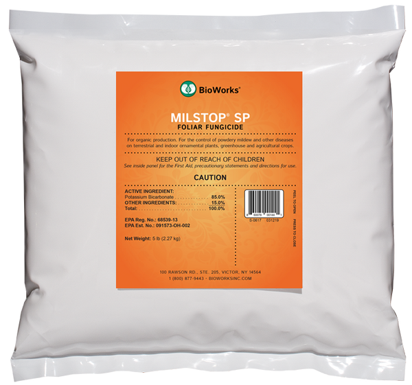 BioWorks MilStop SP Foliar Fungicide, 5 lbs.