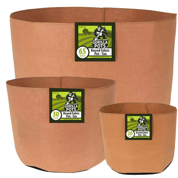 Garden High Pro PROPOT 4L Fabric Pots - 15 x 15 x 20 cm