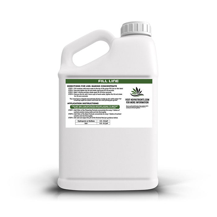 HGV Nutrients Flowering Formula 0-10-26, 1 Gallon Jug