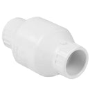 Spears 1.25" PVC Schedule 40 Clear True Union Spring Check Valve (12/Box)