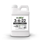 HGV Nutrients Growth Formula 3-6-22, 2.5 Gallon Jug