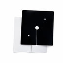 HBX Block Cover, 6 Mil, Black/White Poly, 6 Inch - Pack of 40