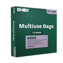 HBX Multiuse Can Liner, 30 in. x 48 in. - Pack of 25