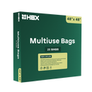 HBX Multiuse Can Liner, 48 in. x 48 in. - Pack of 25