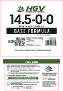 HGV Nutrients Growth and Flowering Base Formula 14.5-0-0, 1 Gallon Jug