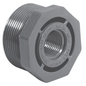 Spears 2" x 1.25" PVC Schedule 40 Thread x Thread Reducer Bushing