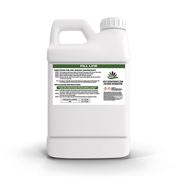 HGV Nutrients Growth and Flowering Base Formula 14.5-0-0, 2.5 Gallon Jug