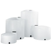 Chem-Tainer Vertical Bulk Storage Tank, 100 Gallon - 23"x 64"