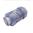 Spears 3/4" PVC Clear TRU Union Spring Check Valve