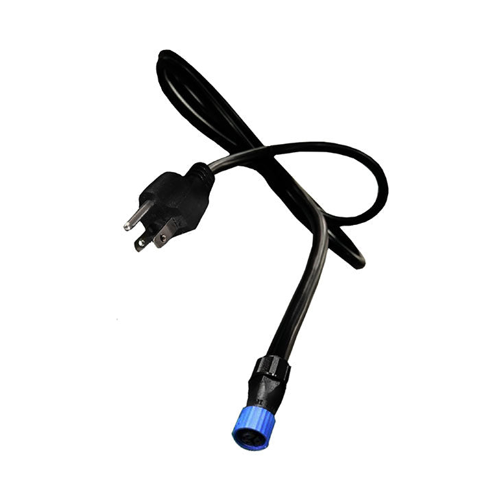 Iluminar ILW Series Power Cord, IP67, 6 ft, 120 Volt