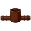 Netafim Combination Tee 2-Way Insert x 1/2 in FPT, 17mm - Pack of 10 (TL050FTEE)