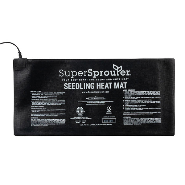 Super Sprouter Seedling Heat Mat, 10 in. x 21 in.