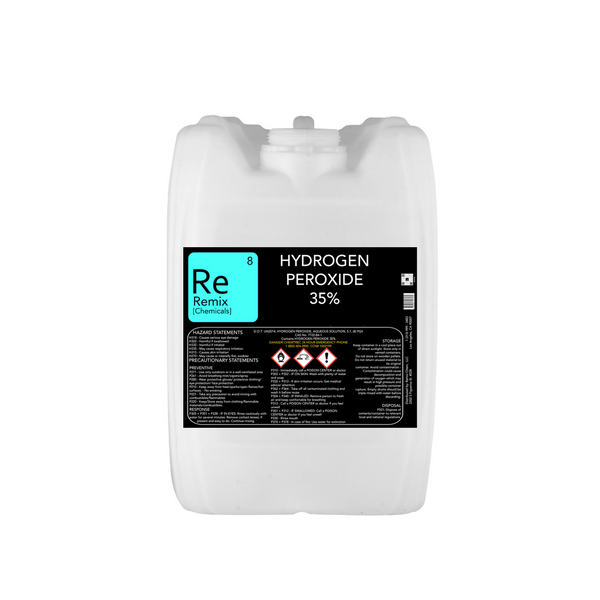 RemixChem Hydrogen Peroxide 35%, 5 Gallon
