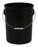 Gro Pro Black Plastic Bucket 5 Gallon