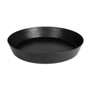 Gro Pro Heavy Duty Black Saucer w/ Tall Sides - 20 in (10/Cs)