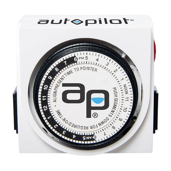 Autopilot Dual Outlet Grounded Timer