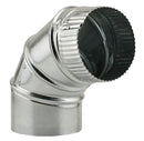 Ideal-Air Adjustable 90 Degree Elbow, 4in