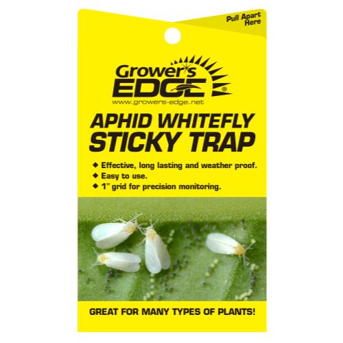 Grower's Edge Sticky Whitefly Trap 5/Pack