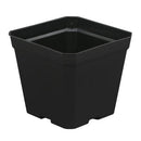 Gro Pro Black Plastic Pot, 4 x 4 x 3.5 in - Min QTY of 160 Pots