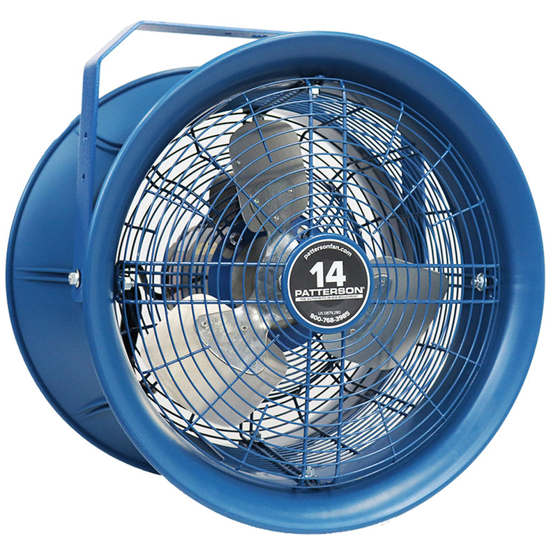 Patterson Fans 14" HIGH VELOCITY FAN FG+YOKE 1/4HP-230/460V-3PH-1800-TE-INV
