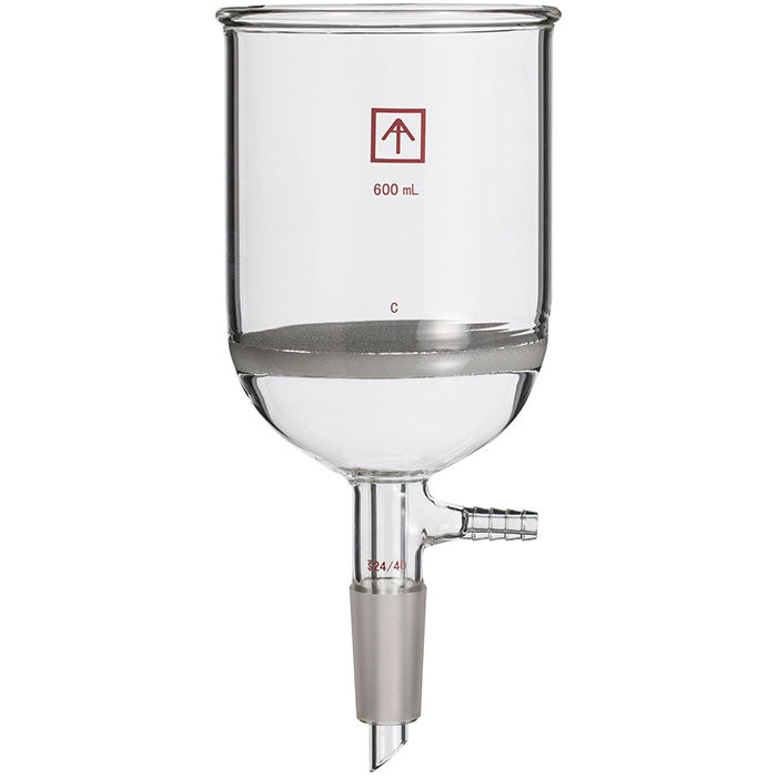 Across International 24/40 Heavy Wall 600mL Buchner Funnel with 40-80 Micron Frit