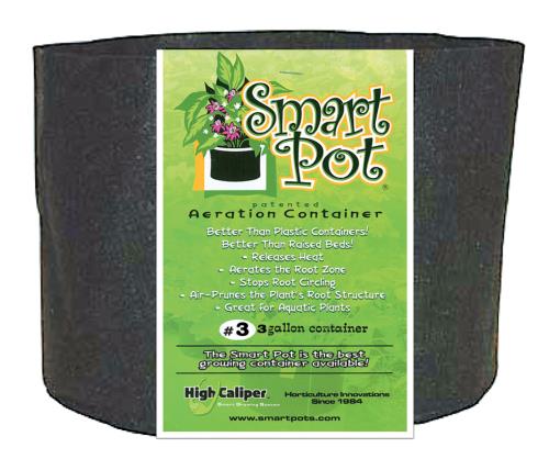 Smart Pot 3 Gallon, 10"x 7.5"