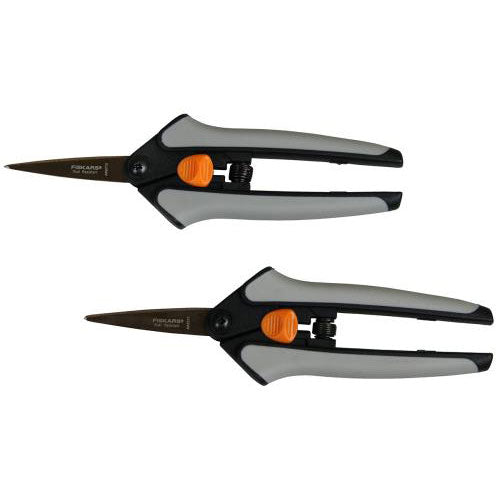 Fiskars Non-Stick Softgrip Micro-Tip Pruning Snip - Pack of 2