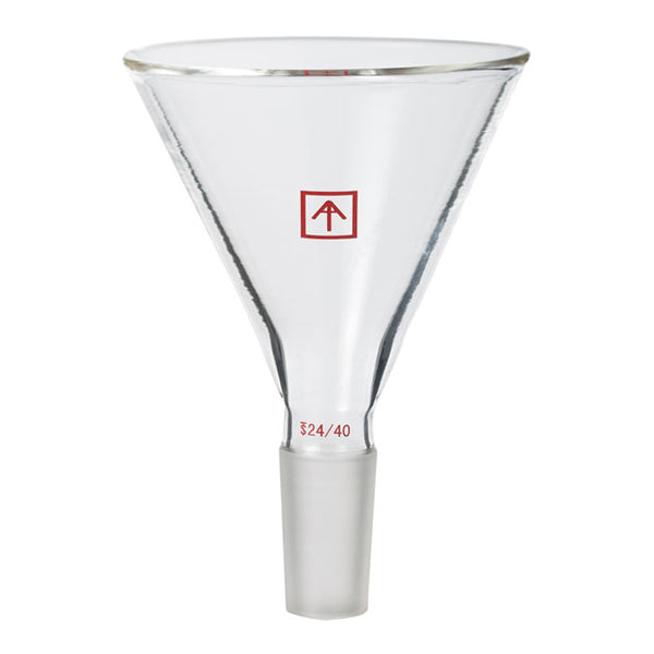 Across International 24/40 Joint Glass Feeding Funnel with 4" Opening
