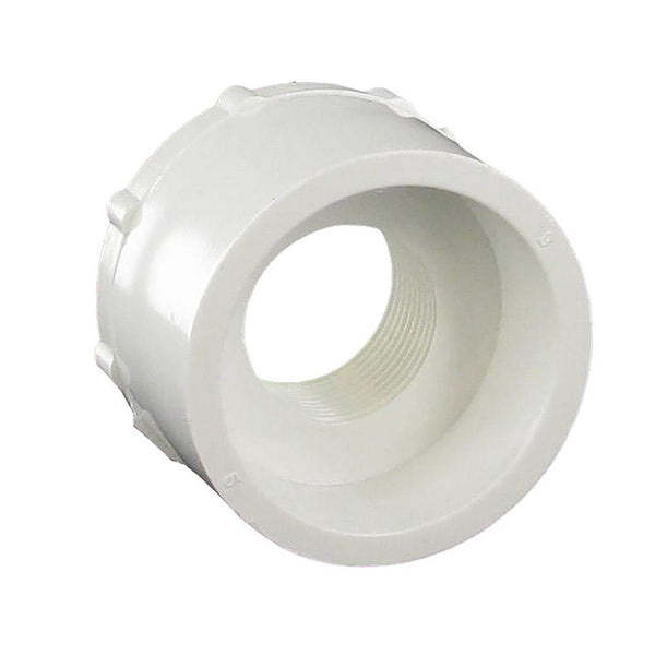 Spears 1.5" x 3/4" PVC Schedule 40 Spigot x Fipt Reducer Bushing