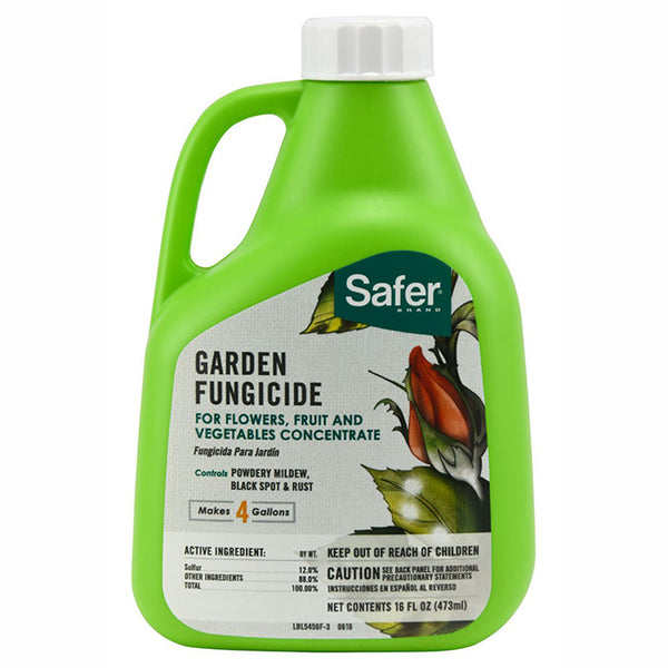 Safer Brand Garden Fungicide Concentrate, 16 oz.