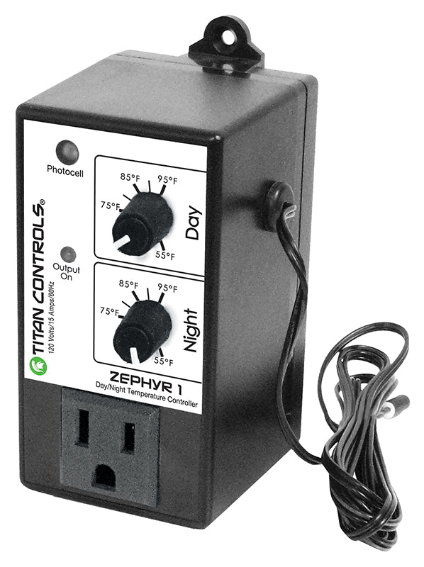 Titan Controls Zephyr 1: Day/Night Temperature Controller