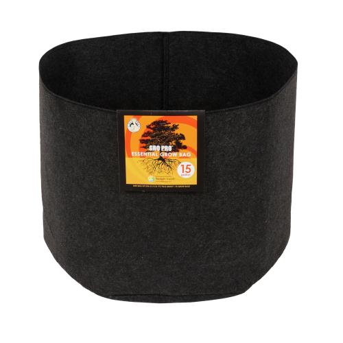 Gro Pro Essential Round Fabric Pot 15 Gallon (10/Bag)