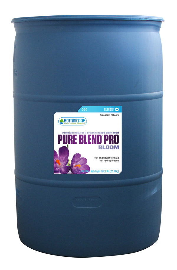 Botanicare Pure Blend Pro Bloom Hydroponic Formula, 55 Gallon