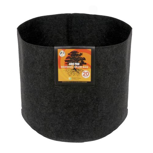 Gro Pro Essential Round Fabric Pot 20 Gallon (10/Bag)