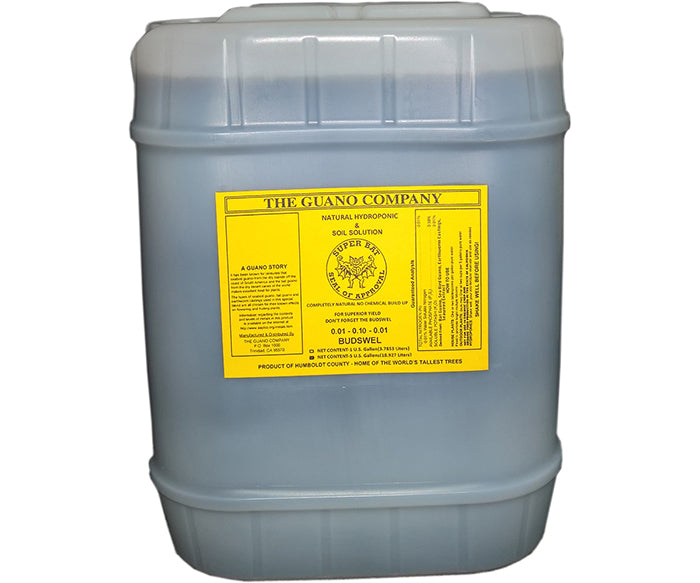 Guano Company Budswel Liquid, 5 Gallons - CA Only