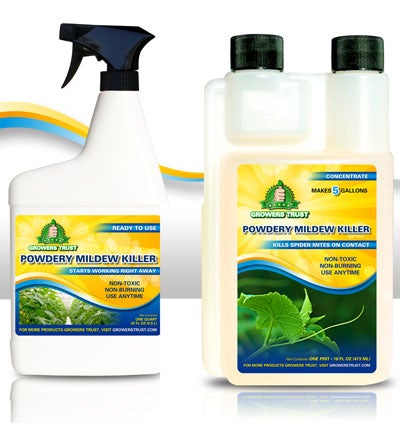 Growers Trust Powdery Mildew Killer, Solution Makes 20 Gallons