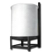 Chem-Tainer Open Top Cone Bottom Tank, 200 Gallon - 31" x 65"