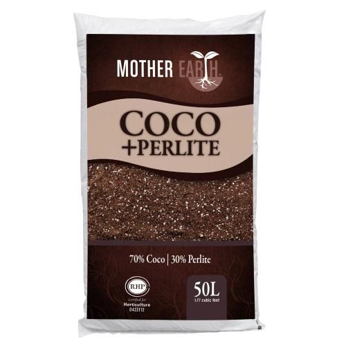 Mother Earth Coco + Perlite Mix, 50 Liter/1.75 Cubic Feet