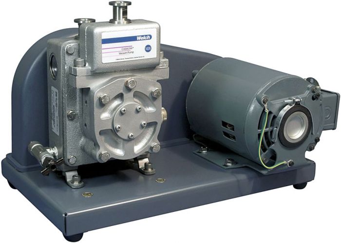AI - Welch 1400N Chemstar 0.9 cfm 0.1 Micron Belt Drive Dual-Stage Pump 220V