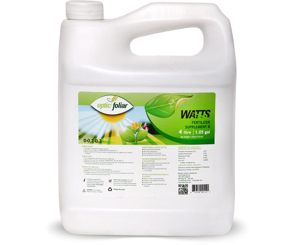 Humboldt - Optic Foliar Watts 4L / 1.05 gal.