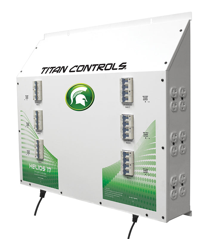 Titan Controls Helios 17 - 24 Light 240 Volt Controller w/ Dual Trigger Cords