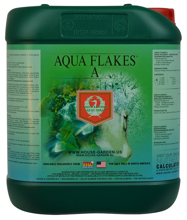 House and Garden Aqua Flakes A, 5 Liter