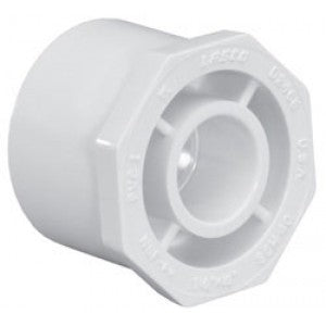 Spears 2" x 3/4" PVC Schedule 40 Spigot x Socket Reducer Bushing