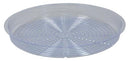 Gro Pro Premium Clear Plastic Saucer 16 in (25/Cs)