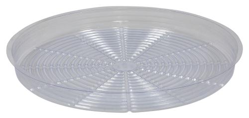 Gro Pro Premium Clear Plastic Saucer 18 in (25/Cs)