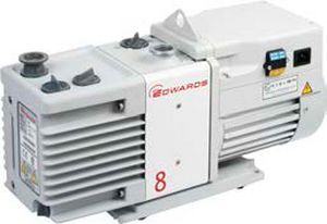 Across International Edwards RV8 6.9 CFM Dual-Stage Vacuum Pump with Oil