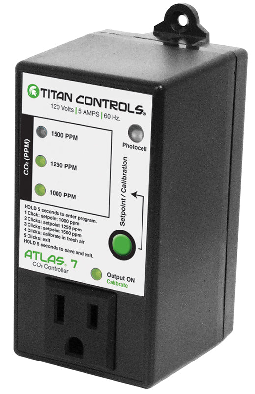 Titan Controls Atlas 7: CO2 PPM Controller