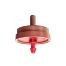 Netafim - 1 GPH WPC CNL Techflow Emitter with nipple outlet, 15-58 PSI, 250/bag