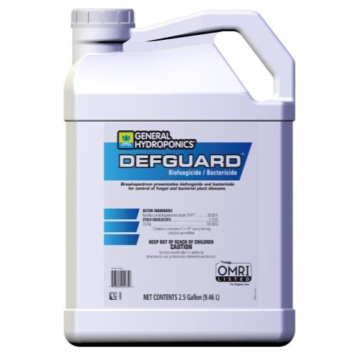 General Hydroponics Defguard Biofungicide / Bactericide 2.5 Gallon (2/Cs)