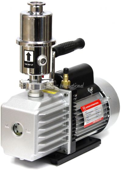 Ai EasyVac 7 cfm Compact Vacuum Pump with Oil Mist Filter 110V/220V 50/60Hz switchable